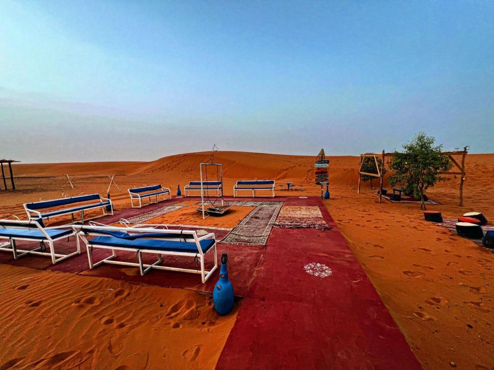 Desert Camp Camel & Sandboarding Merzouga Exteriér fotografie