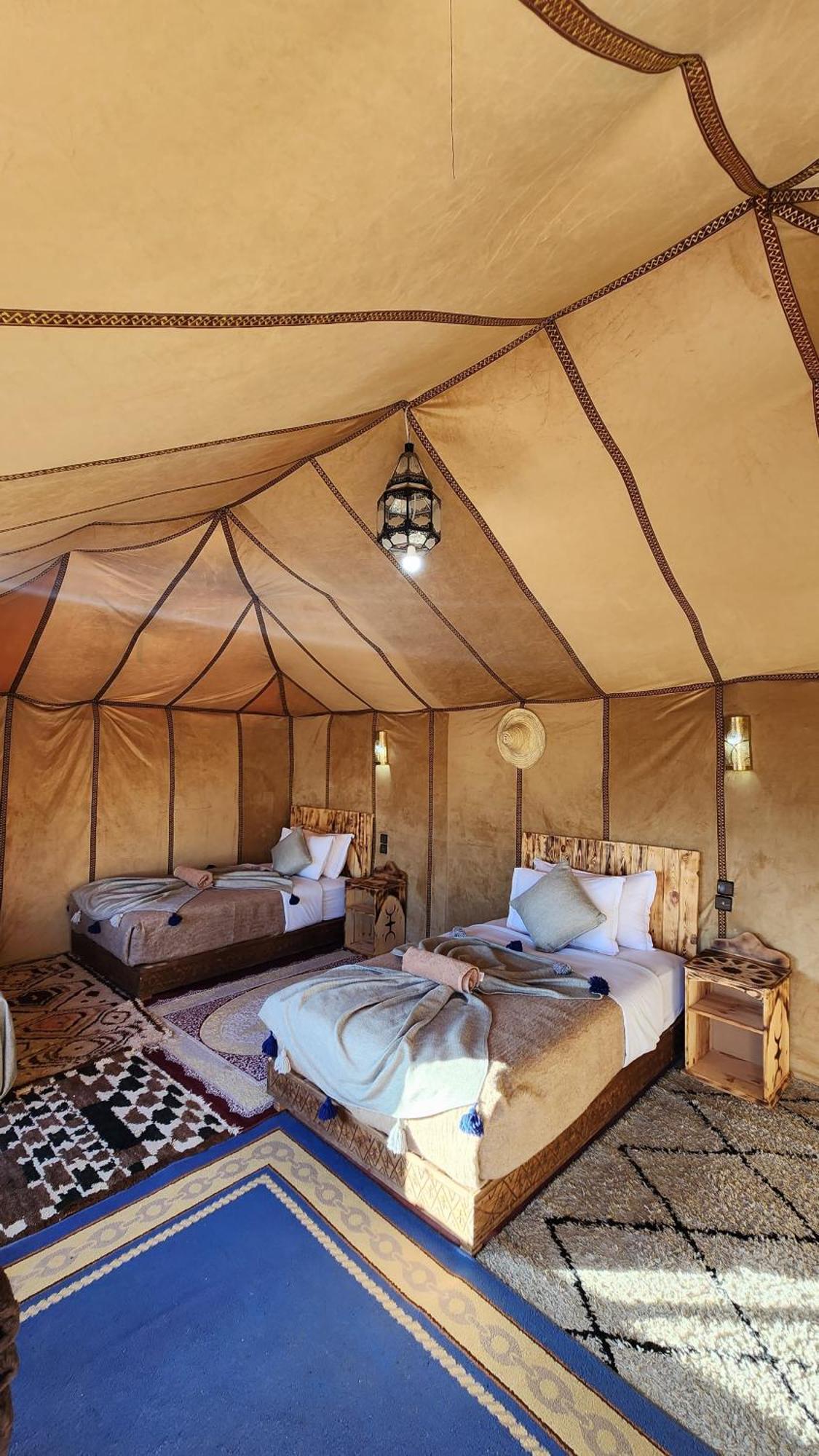 Desert Camp Camel & Sandboarding Merzouga Exteriér fotografie